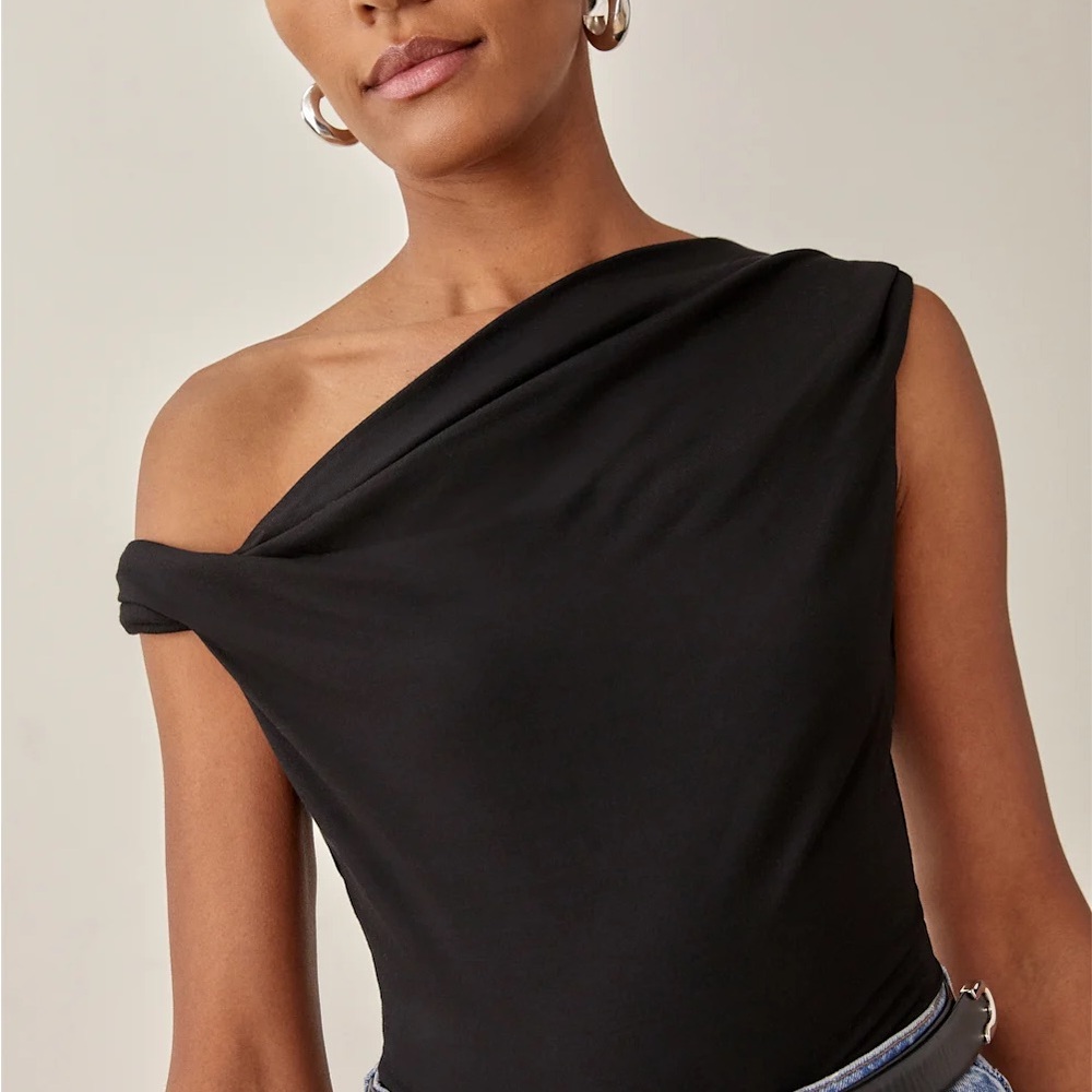 Reformation Cello Top - black XS